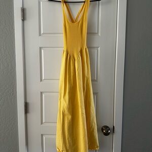 Lulu's Sunny Yellow Maxi Dress